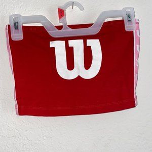 Wilson tube top crop top
